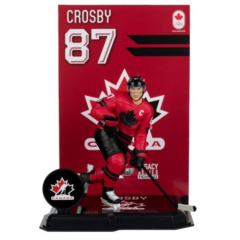 Sidney Crosby (Team Canada) Olympics 7" Posed Figure McFarlane's SportsPicks